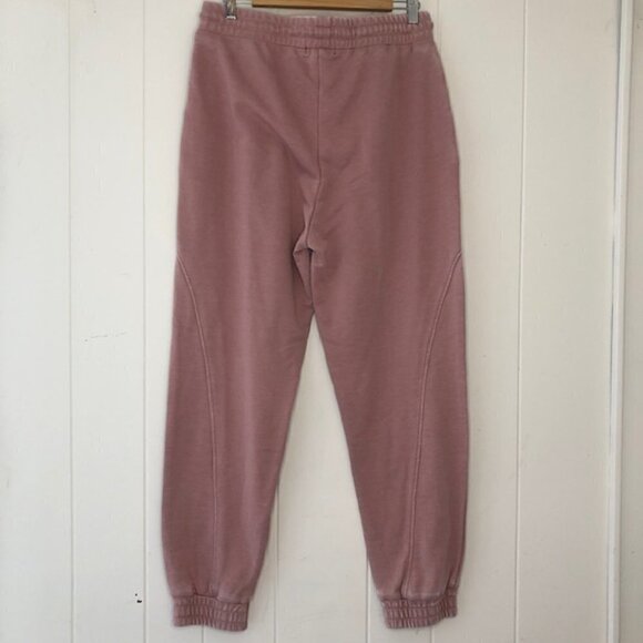 7 for All Mankind Womens French Terry Seamed Joggers Medium - Picture 5 of 11